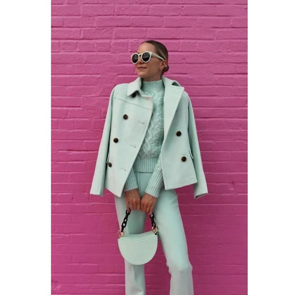 Halogen X Atlantic-Pacific Cable Knit Sweater